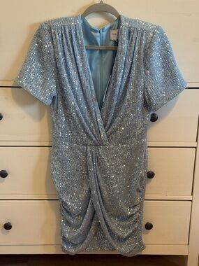 One 33 Social Light Blue Dress